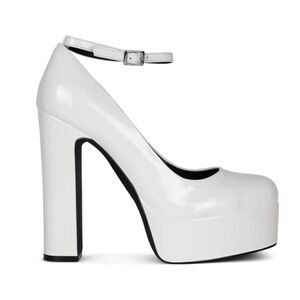 Jeffrey Campbell Okurr Ankle Strap Platform Pump